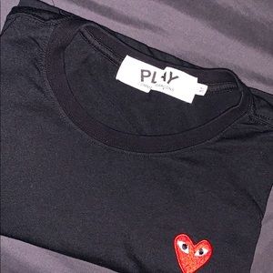 Comme Des Garçons Red Heart Tee